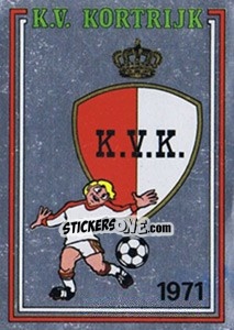 Figurina Badge - Football Belgium 1981-1982 - Panini