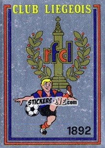 Sticker Badge - Football Belgium 1981-1982 n. 165 - Panini