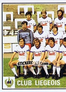 Sticker Team - Football Belgium 1981-1982 n. 174 - Panini