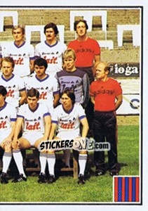 Sticker Team - Football Belgium 1981-1982 - Panini