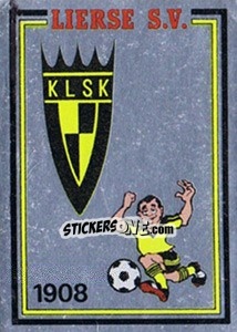 Sticker Badge - Football Belgium 1981-1982 n. 184 - Panini