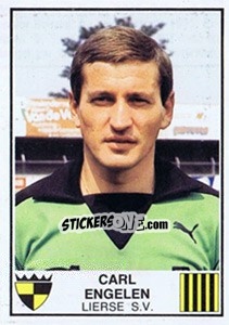 Sticker Carl Engelen - Football Belgium 1981-1982 n. 186 - Panini