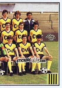 Sticker Team - Football Belgium 1981-1982 - Panini