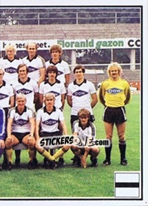 Sticker Team - Football Belgium 1981-1982 - Panini