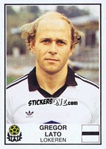 Cromo Gregorz Lato - Football Belgium 1981-1982 n. 218 - Panini