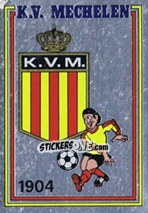 Sticker Badge - Football Belgium 1981-1982 - Panini