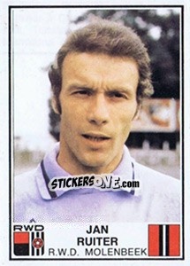 Cromo Jan Ruiter - Football Belgium 1981-1982 n. 243 - Panini