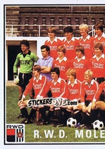 Sticker Team - Football Belgium 1981-1982 - Panini