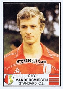 Sticker Guy vandersmissen - Football Belgium 1981-1982 - Panini