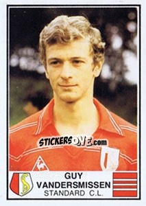 Sticker Guy vandersmissen - Football Belgium 1981-1982 n. 267 - Panini