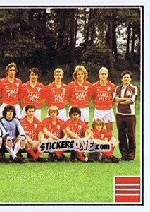 Figurina Team - Football Belgium 1981-1982 - Panini