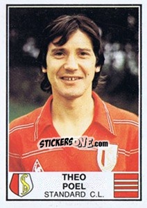 Figurina Theo Poel - Football Belgium 1981-1982 - Panini