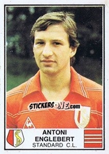 Figurina Antoni Engelbert - Football Belgium 1981-1982 - Panini