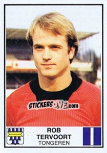 Sticker Rob Tervoort - Football Belgium 1981-1982 n. 281 - Panini
