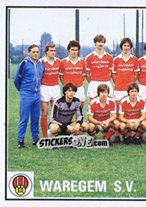 Sticker Team - Football Belgium 1981-1982 - Panini