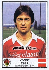 Figurina Danny Veyt - Football Belgium 1981-1982 - Panini