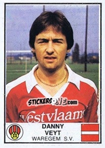 Sticker Danny Veyt - Football Belgium 1981-1982 n. 312 - Panini