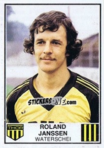 Sticker Roland Janssen - Football Belgium 1981-1982 - Panini