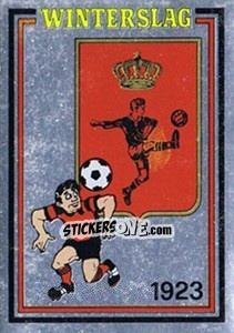 Sticker Badge - Football Belgium 1981-1982 - Panini