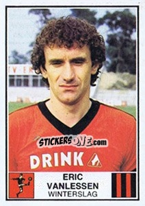 Sticker Eric Vanlessen - Football Belgium 1981-1982 n. 340 - Panini