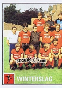 Sticker Team - Football Belgium 1981-1982 n. 345 - Panini