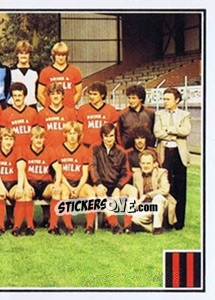 Sticker Team - Football Belgium 1981-1982 - Panini