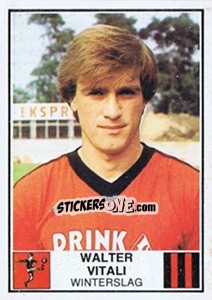 Sticker Walter Viatli - Football Belgium 1981-1982 - Panini
