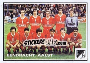 Sticker Team - Football Belgium 1981-1982 - Panini