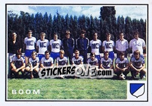 Figurina Team - Football Belgium 1981-1982 n. 360 - Panini