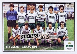 Sticker Team - Football Belgium 1981-1982 - Panini