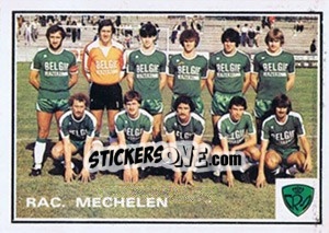 Sticker Team - Football Belgium 1981-1982 - Panini