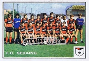 Sticker Team - Football Belgium 1981-1982 - Panini