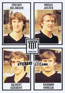 Sticker Freddy Delanghe / Miros Justek / Gilbert Govaert / Kasimir Kimecik