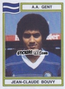 Sticker Jean-Claude Bouvy - Football Belgium 1983-1984 - Panini