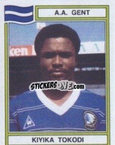 Sticker Kiyika Tokodi - Football Belgium 1983-1984 n. 144 - Panini