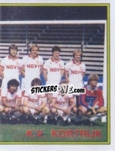 Sticker Team - Football Belgium 1983-1984 - Panini