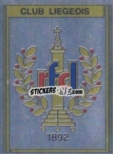 Sticker Badge - Football Belgium 1983-1984 n. 165 - Panini