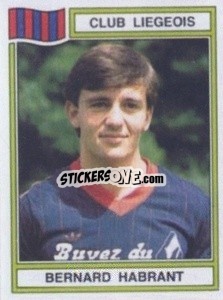 Sticker Bernard Habrant - Football Belgium 1983-1984 n. 173 - Panini