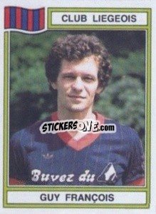 Figurina Guy Francois - Football Belgium 1983-1984 - Panini