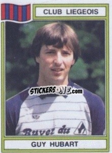 Sticker Guy Hubart - Football Belgium 1983-1984 - Panini
