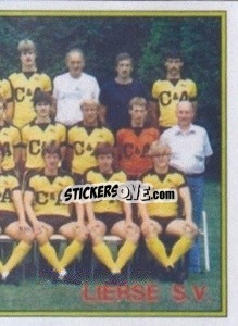 Sticker Team - Football Belgium 1983-1984 - Panini