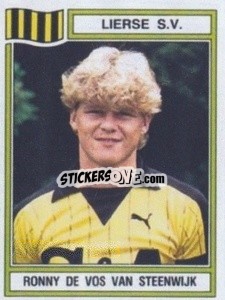 Sticker Ronny de vos van Steenwijk