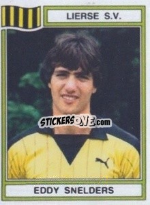 Cromo Eddy Snelders - Football Belgium 1983-1984 - Panini