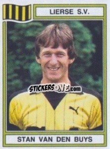 Cromo Stan van den Buys - Football Belgium 1983-1984 n. 193 - Panini