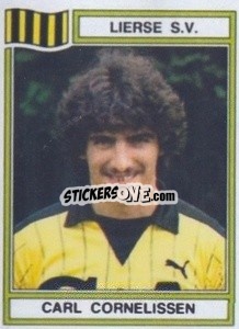 Sticker Carl Cornelissen - Football Belgium 1983-1984 n. 198 - Panini