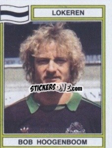Cromo Bob Hoogenboom - Football Belgium 1983-1984 - Panini