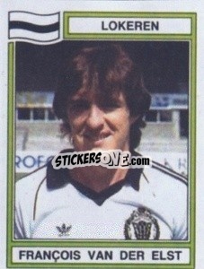 Sticker Francois van der Elst