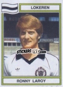 Sticker Ronny Laroy - Football Belgium 1983-1984 - Panini