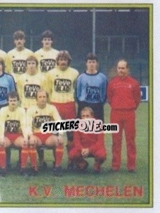 Sticker Team - Football Belgium 1983-1984 - Panini