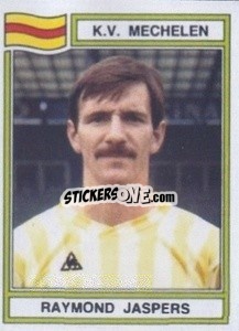 Figurina Raymond Jaspers - Football Belgium 1983-1984 n. 226 - Panini